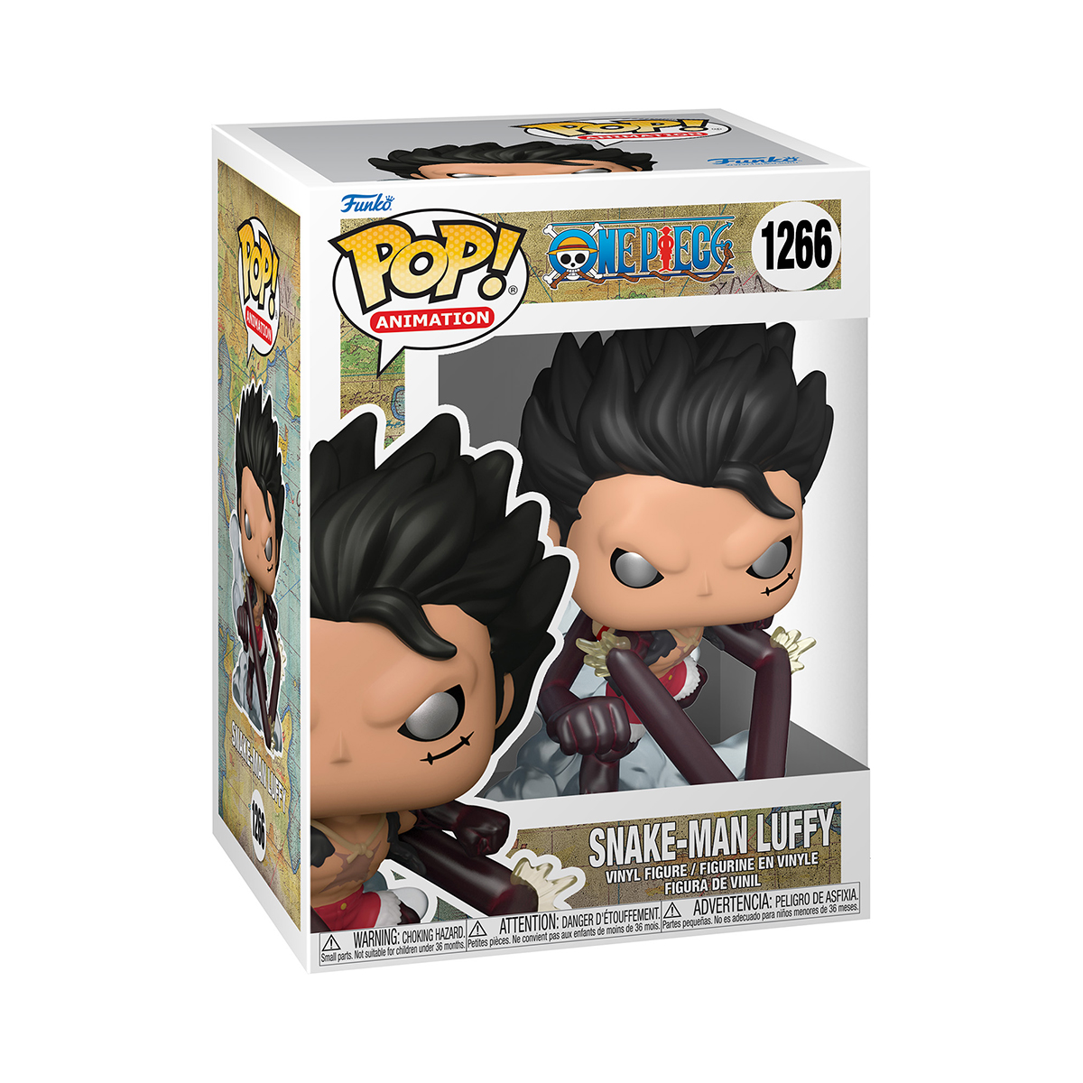 Колекційна фігурка аніме герой Funko POP - Luffy One Piece Багатоколірна — превʼю 4