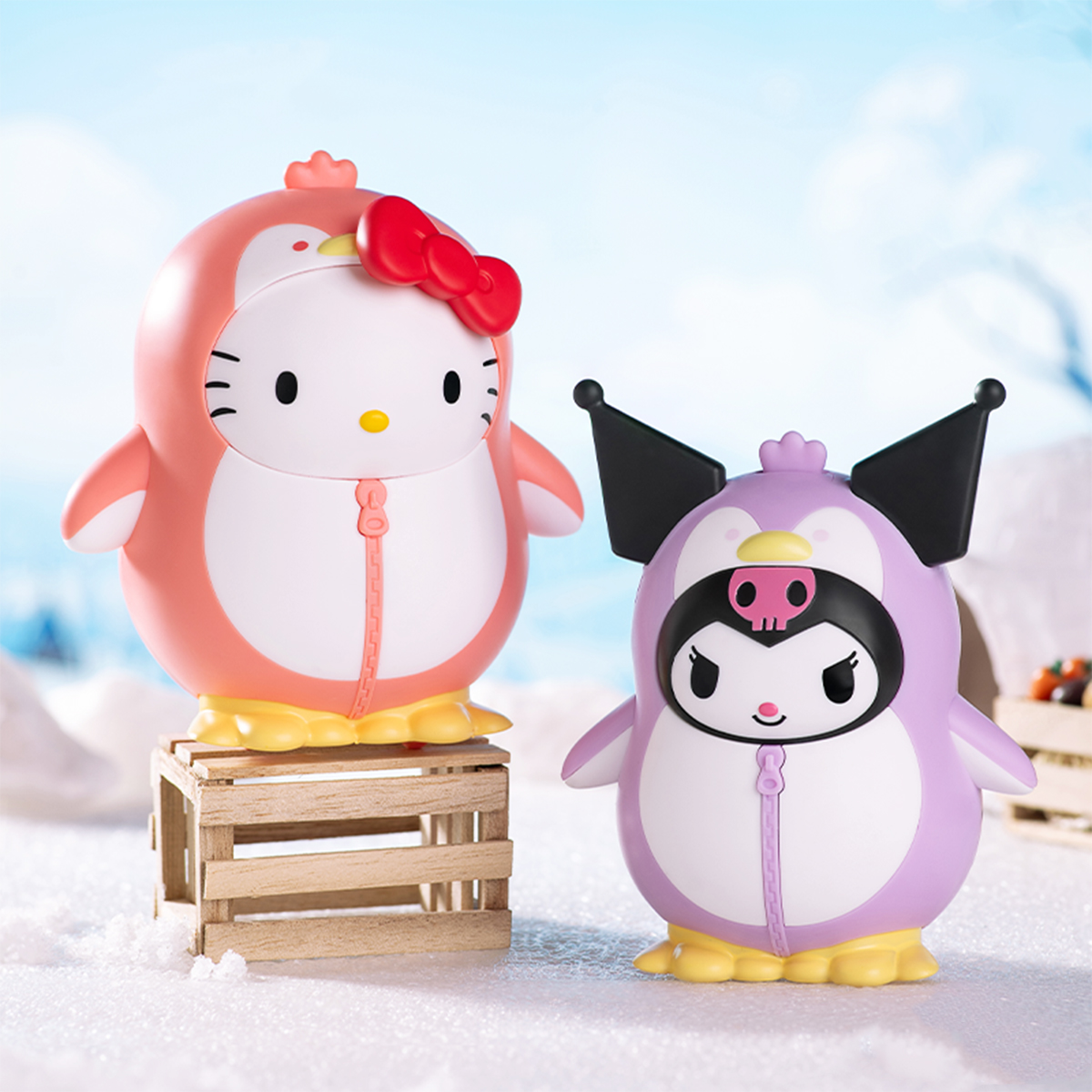 Механічна іграшка Pop Top Sanrio – Бал пінгвінів – 10 см — превʼю 16