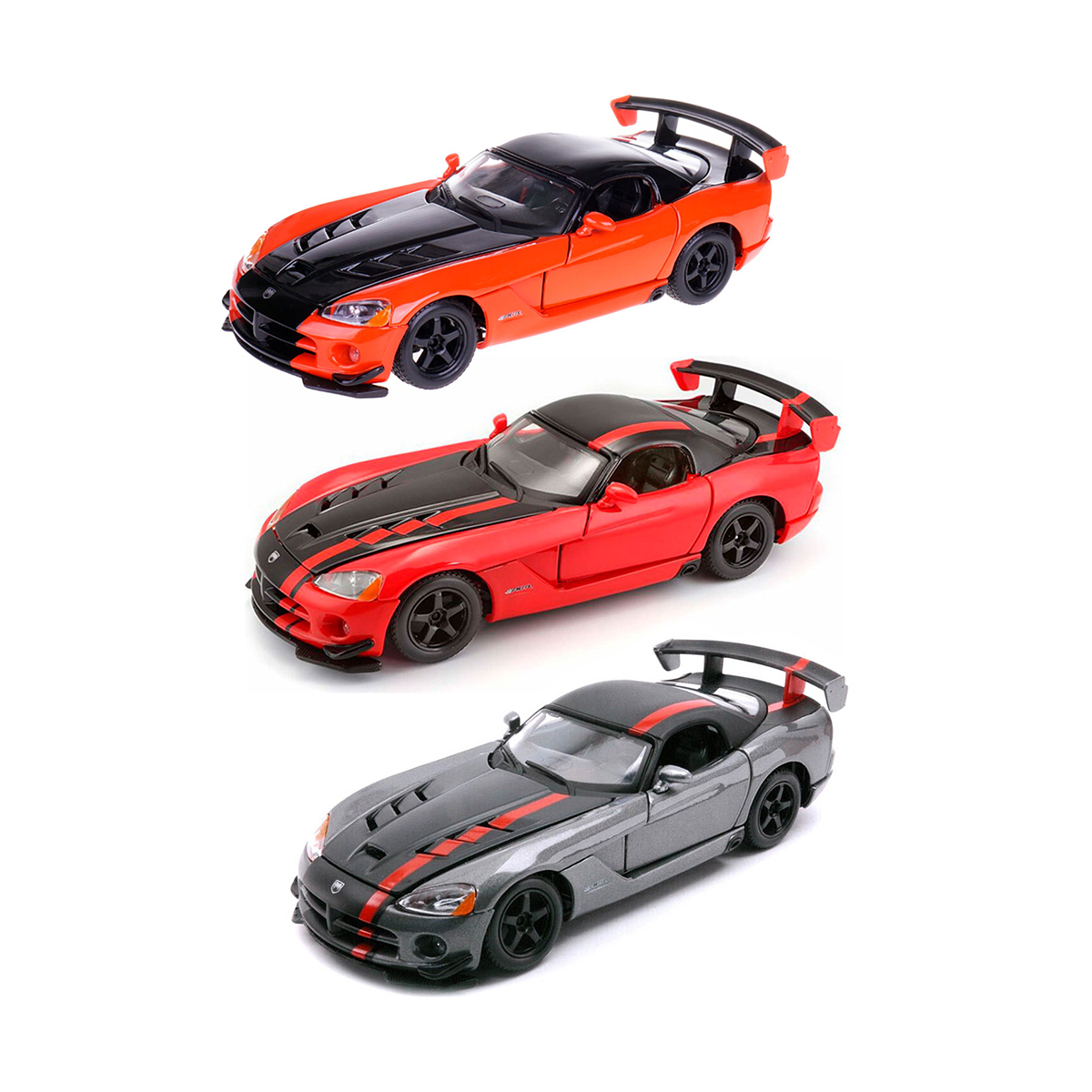 Автомодель Bburago Dodge Viper SRT10 ACR 1:24 металева — превʼю 38