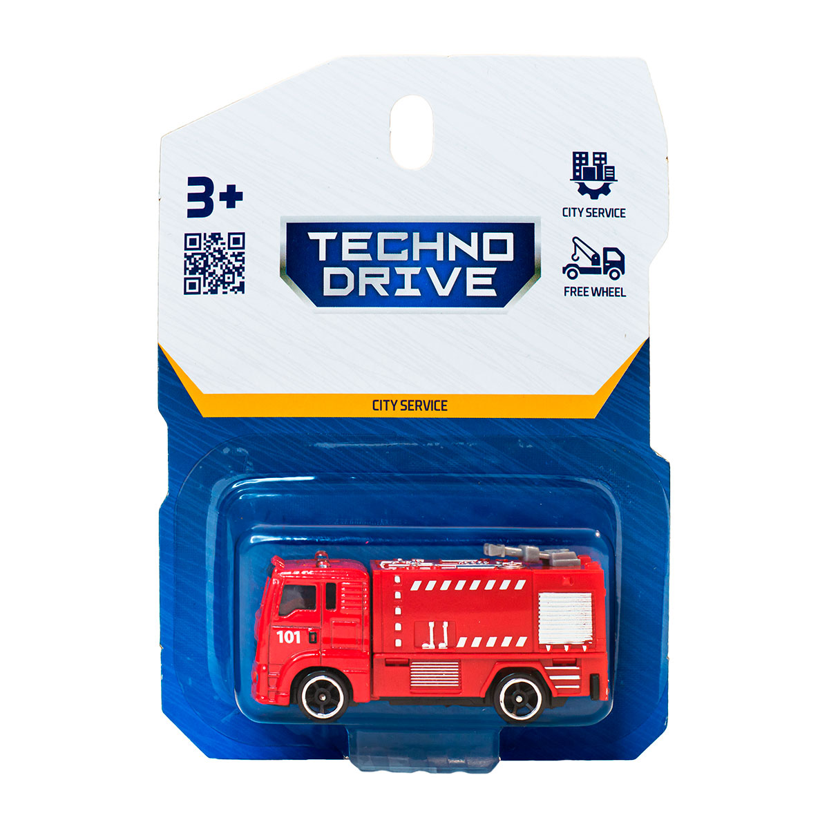 Машинка ігрова TechnoDrive Міська служба 1:64 — превʼю 19