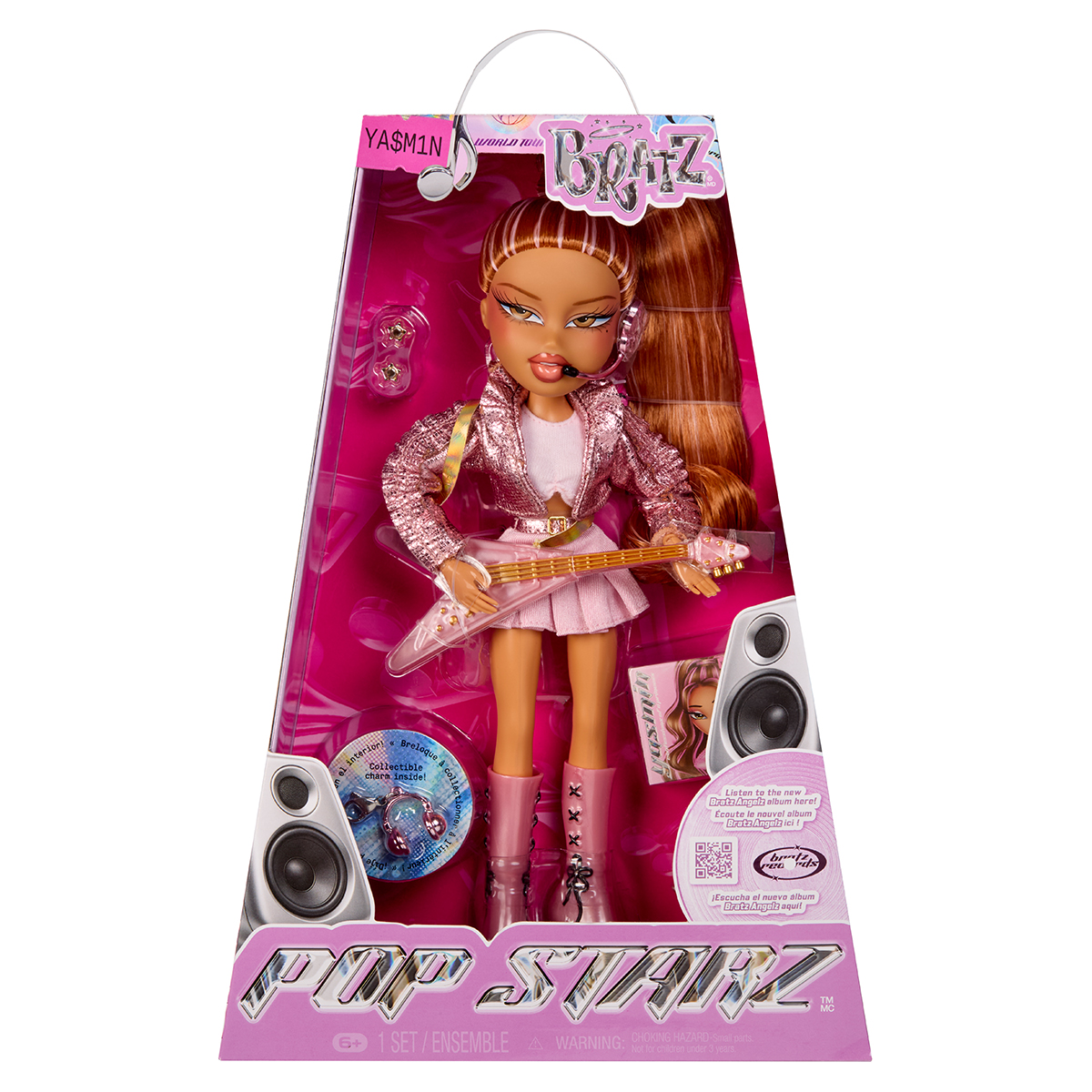 Лялька Bratz Pop Starz Ясмін 25 років з музичними аксесуарами — превʼю 17