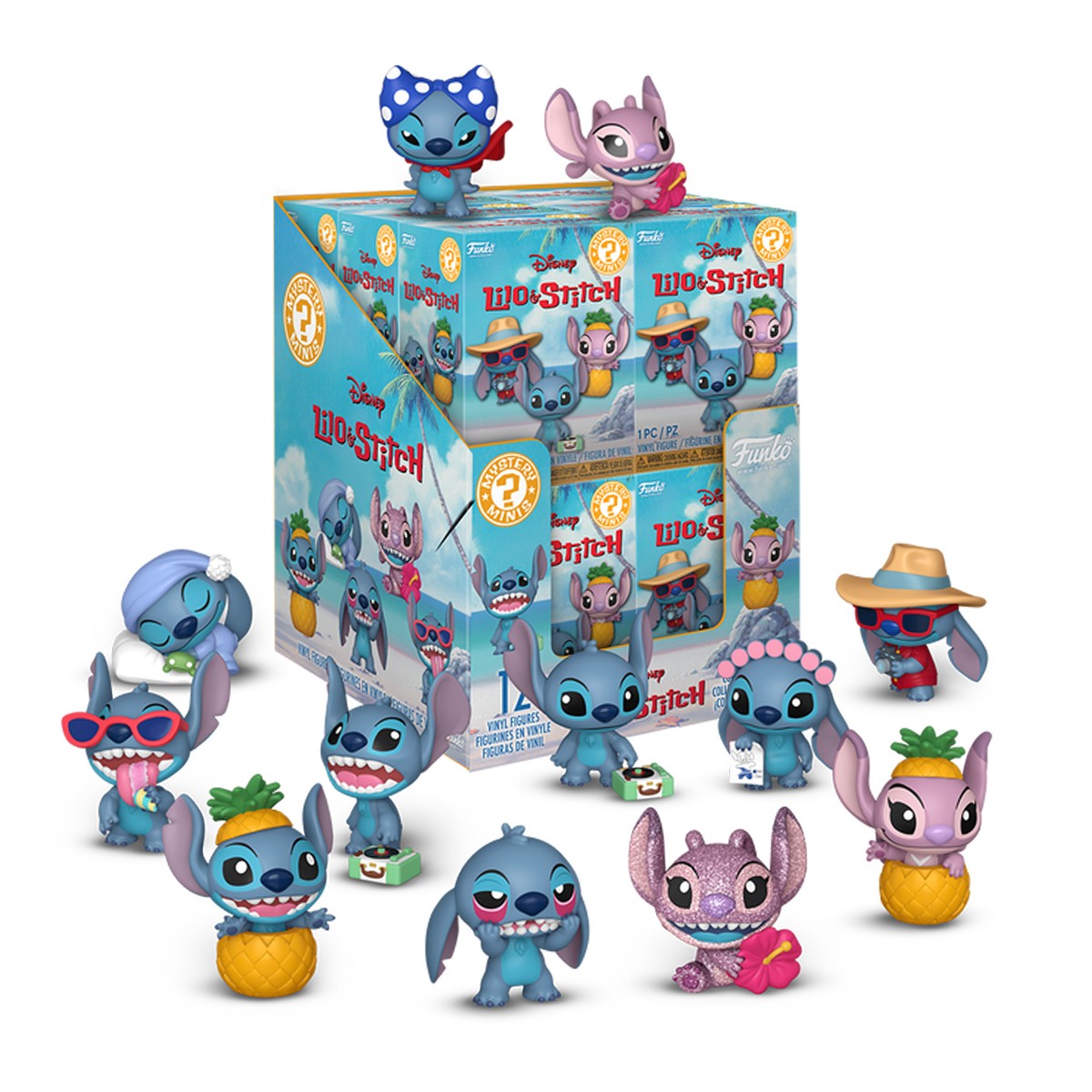 Ігрова фігурка колекційна Mystery Minis - Stitch Стіч Funko аніме Різноколірна — превʼю 6