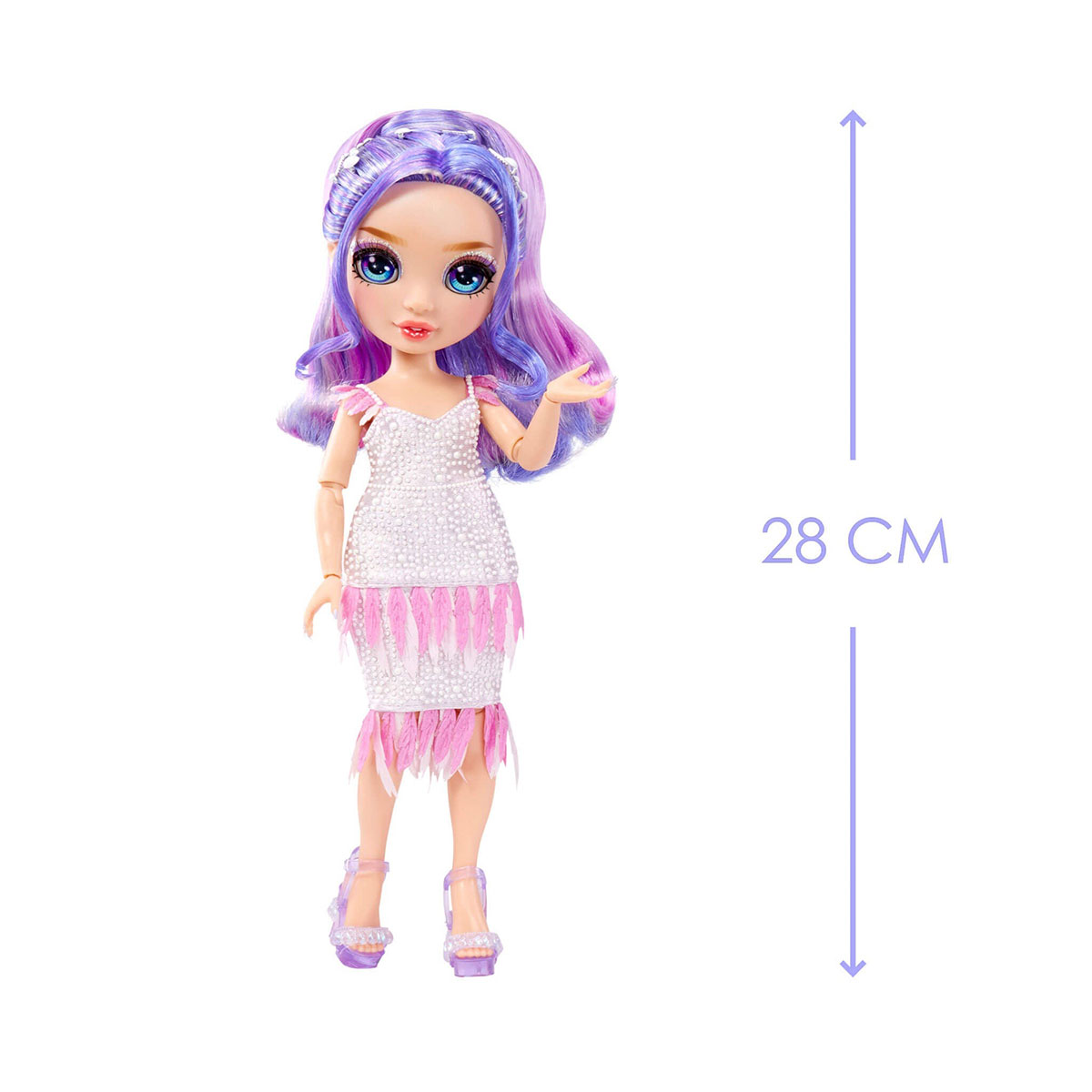 Лялька Rainbow High серії Fantastic Fashion – Віолетта (з акс.) — превʼю 10