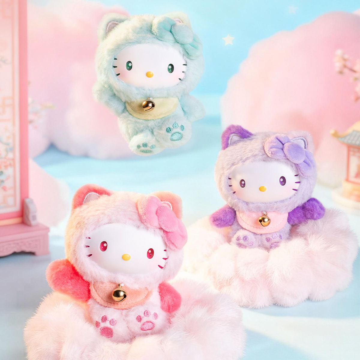 М'яка іграшка Pop Top Hello Kitty (Hello Kitty) - Казкові бажання на кліпсі — превʼю 14