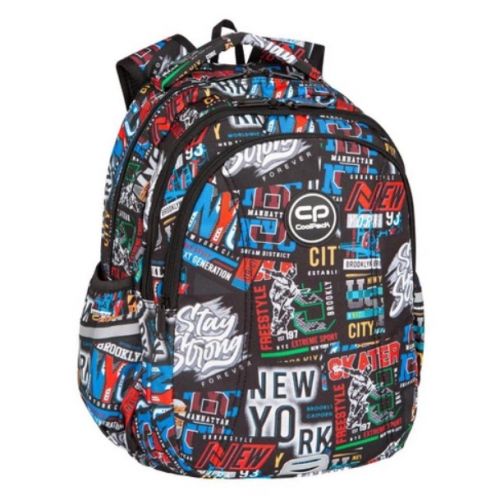 Рюкзак молодіжний CoolPack JOY S Big City 39x28x17 см Різнобарвний