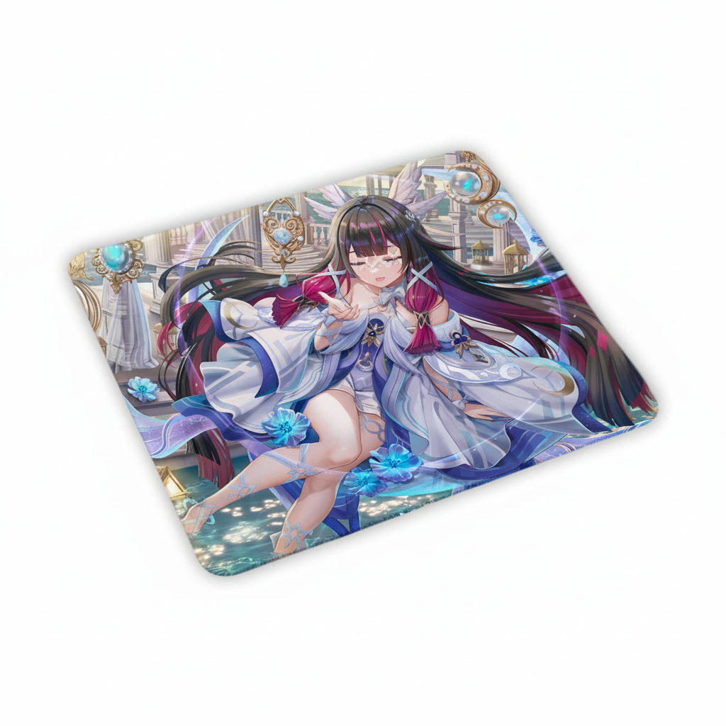 Килимок для миші Геншин імпакт Genshin Impact Коломбіна 22*18 см 9731536-05-997 — превʼю 2