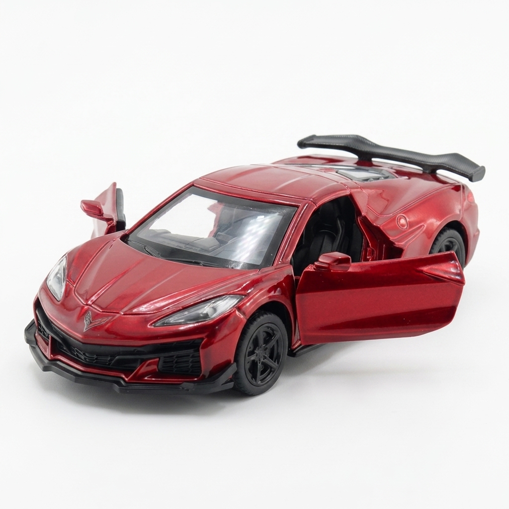Автомодель Chevrolet Corvette C8 Z06 2024 Techno Drive 1:40 металева — превʼю 17