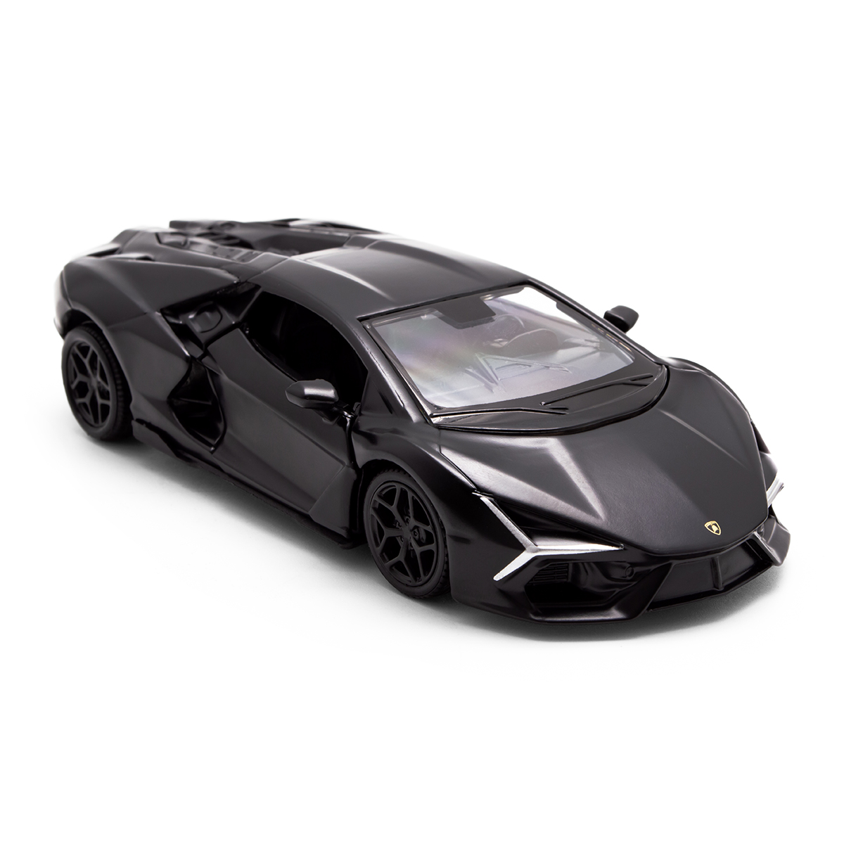 Автомодель Lamborghini Revuelto Techno Drive металева 1:39 Матова чорна — превʼю 28