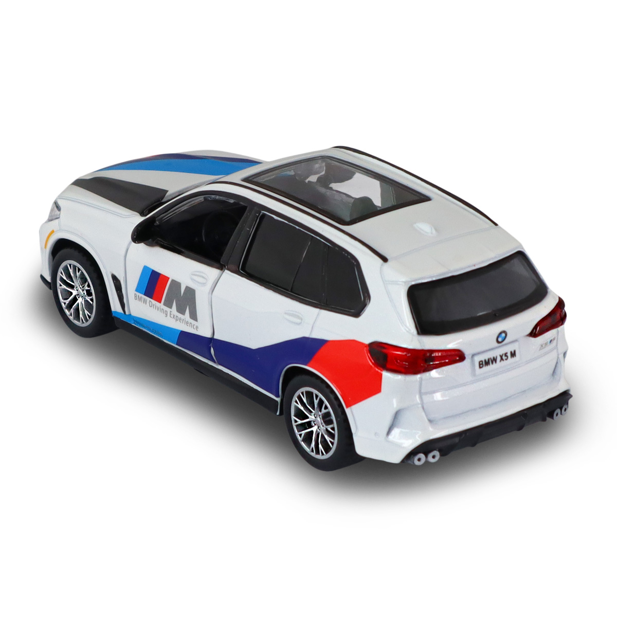 Автомодель BMW X5 M Techno Drive металева 1:43 Біла — превʼю 24