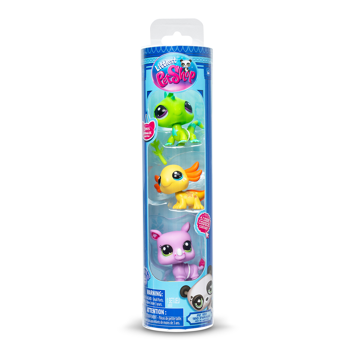 Ігровий набір дитячий Littlest Pet Shop Настрій дикої природи Hasbro 3 фігурки — превʼю 5
