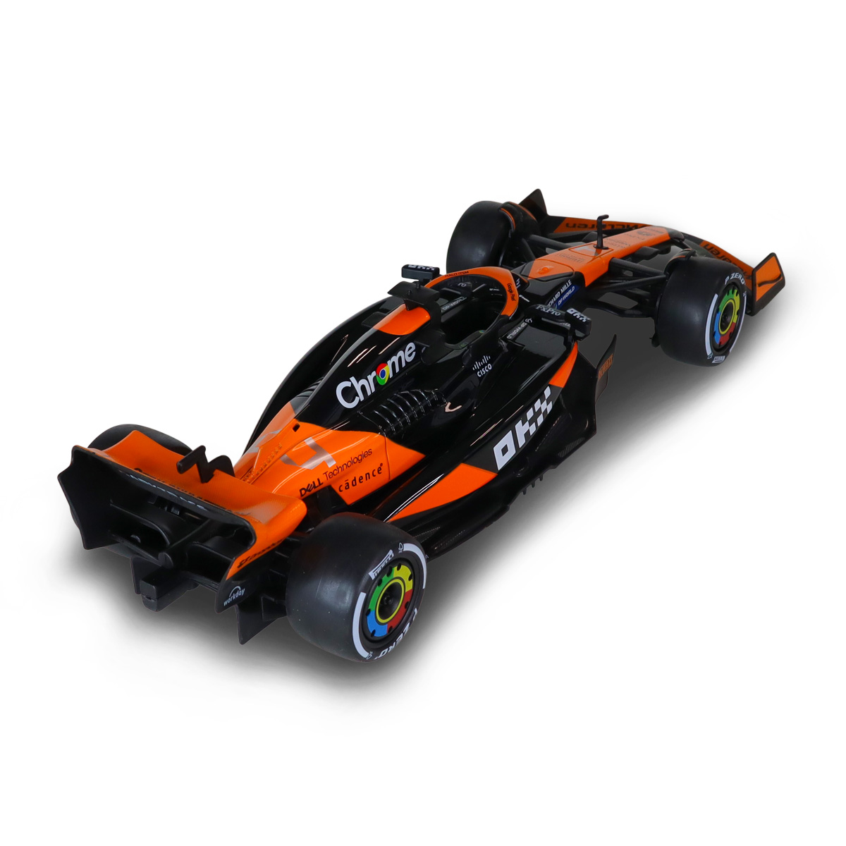 Колекційна автомодель McLaren F1 2024 Techno Drive 1:18 металева Помаранчева — превʼю 28