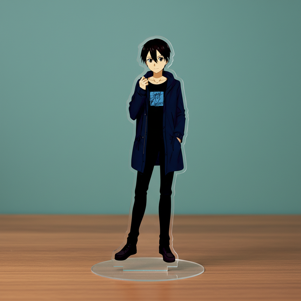 Акрилова фігурка Кіріто Kirito Сворд Арт Онлайн Sword Art Online 150 x 50 мм — превʼю 4
