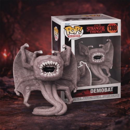 Фігурка Funko POP! Дивні дива Демокажан 16 см вінілова Рожева — превʼю 1