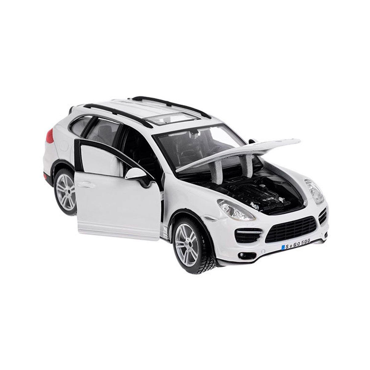 Колекційна автомодель Porsche Cayenne Turbo Bburago 1:24 — превʼю 27