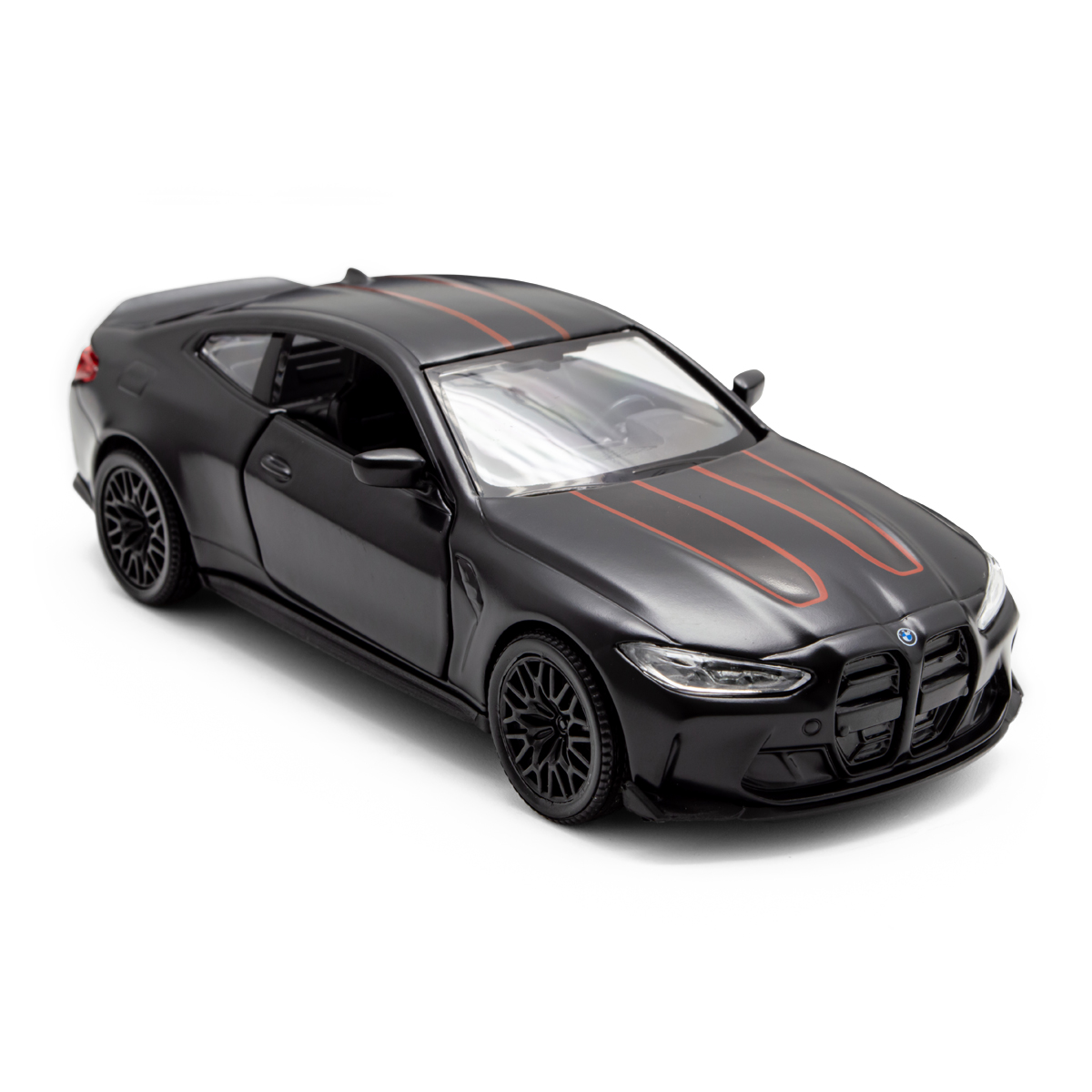 Автомодель BMW M4 CSL 2023 Techno Drive 1:38 металева Чорна — превʼю 28