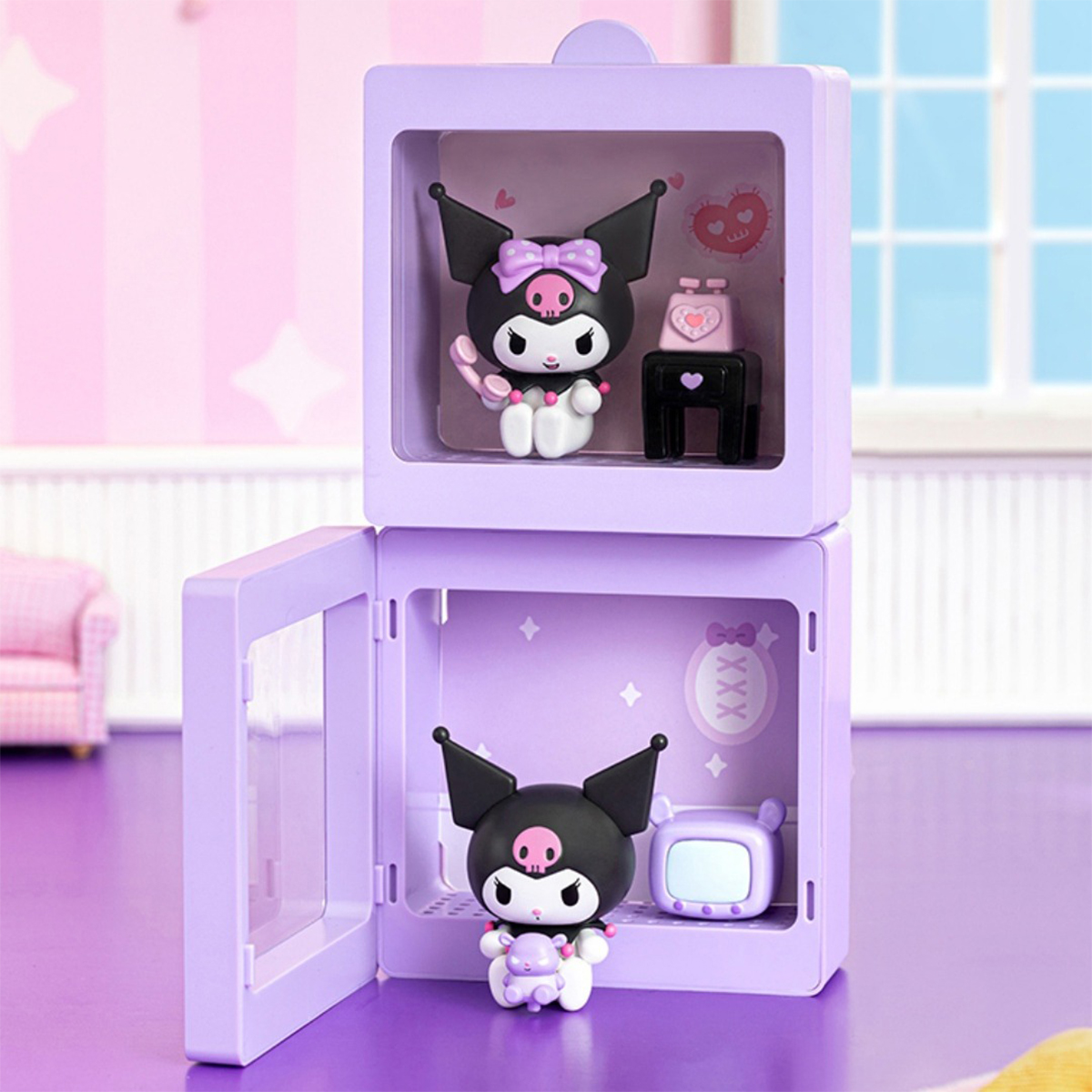 Фігурка-сюрприз Sanrio Pop Top — Куромі Kuromi — 6 см — Святковий настрій — превʼю 12