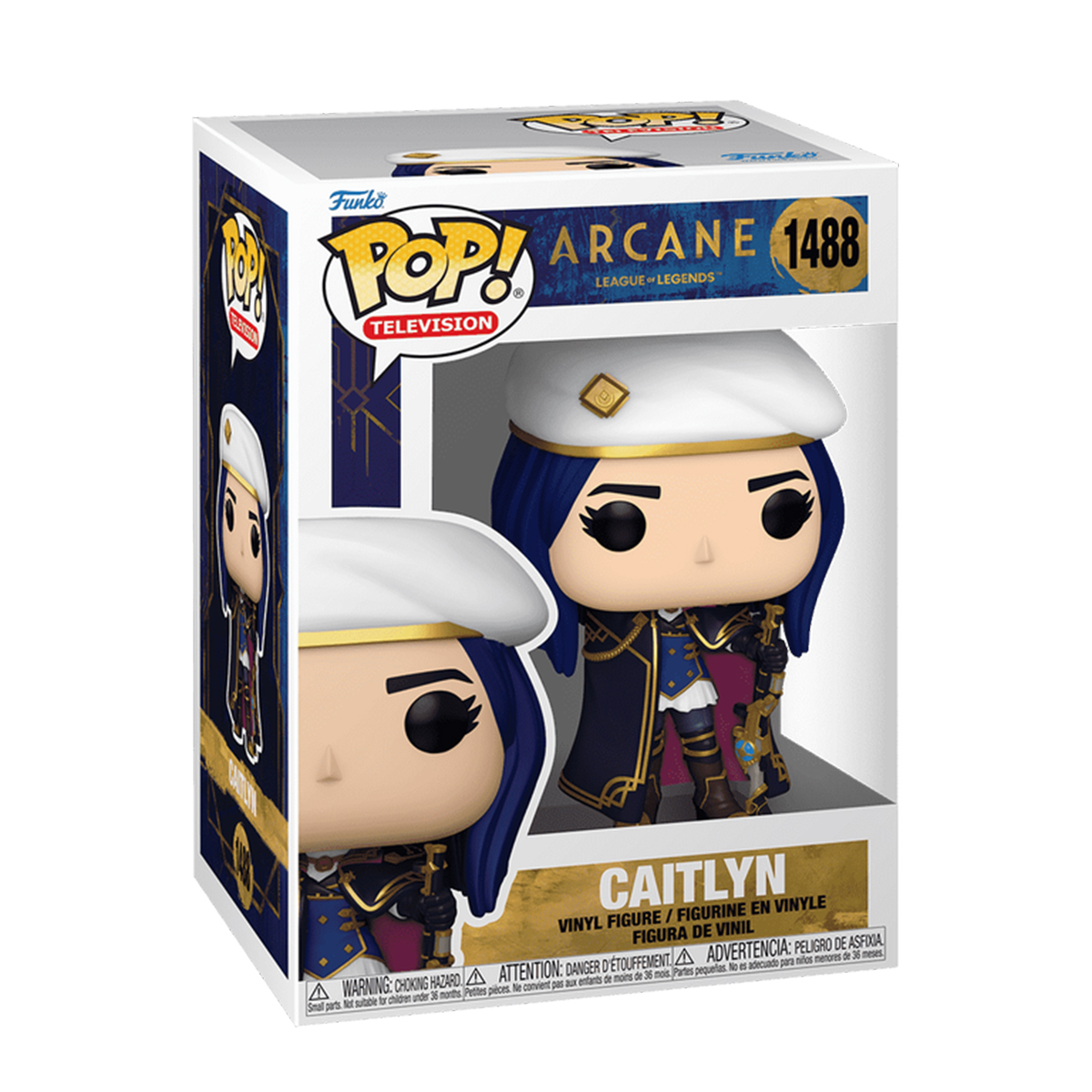 Ігрова фігурка Колекційна Funko POP Arcane - Кейтлін Caitlyn для фанатів — превʼю 3