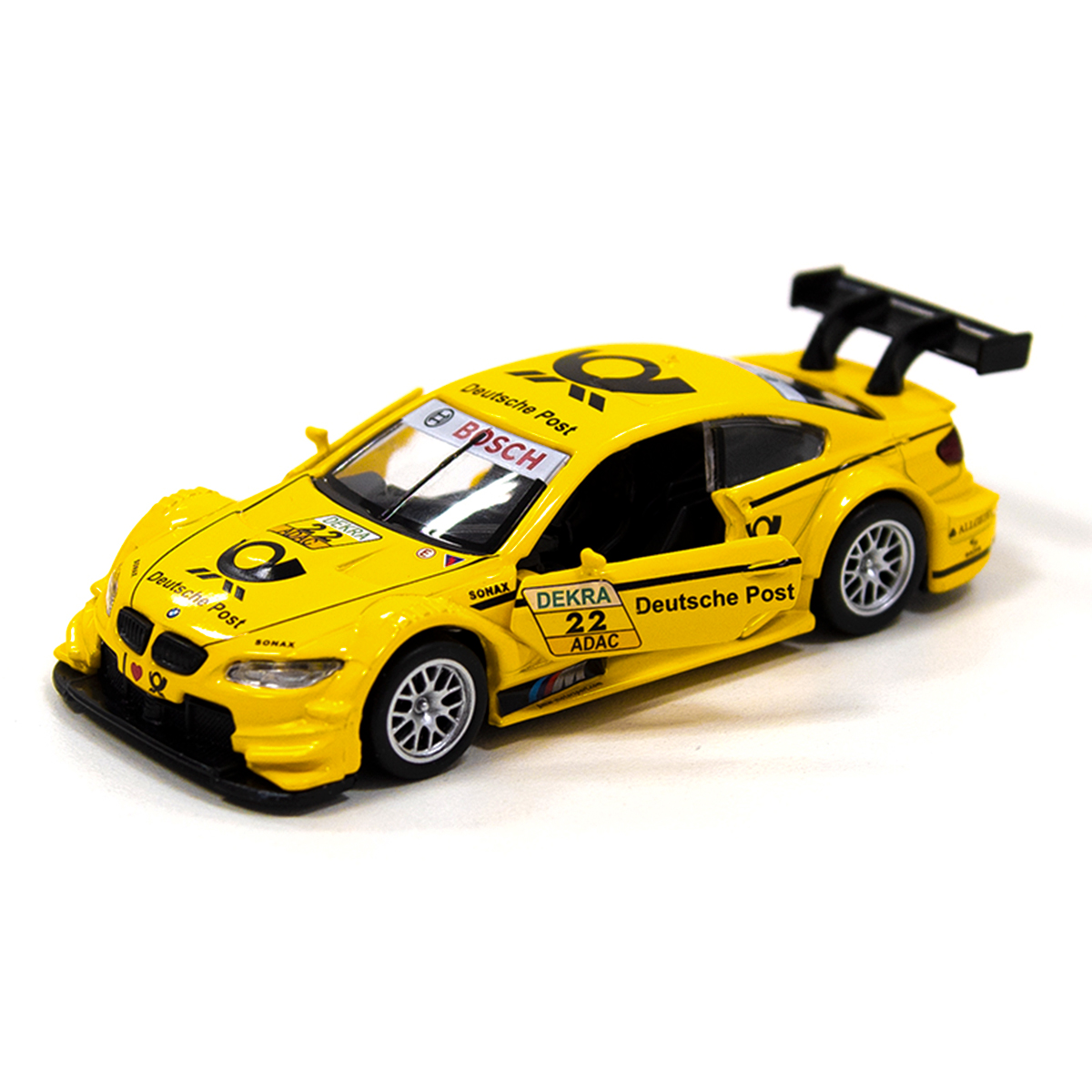 Автомодель Techno Drive BMW M3 DTM металева жовта — превʼю 23