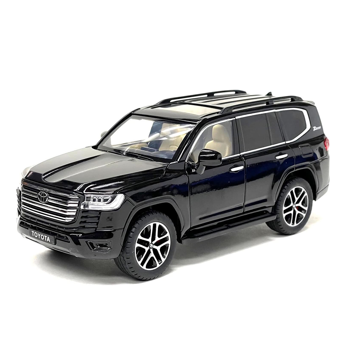 Автомодель Toyota Land Cruiser Techno Drive 1:24 металева Чорна — превʼю 2