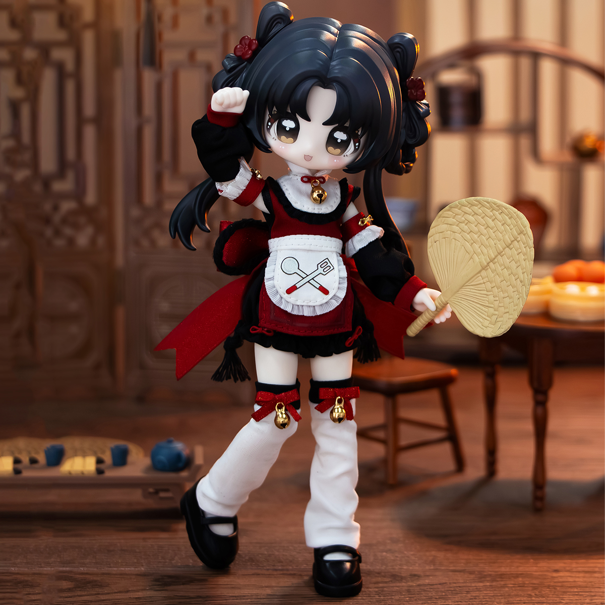 Шарнірна лялька BJD POP TOP JOTOYS Ключик щастя 17 см з аксесуарами — превʼю 21