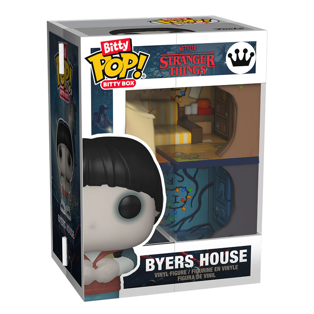 Ігровий набір Bitty POP! Boxes Дивні дива Будинок Баєрса з фігурками 15,8 см — превʼю 2