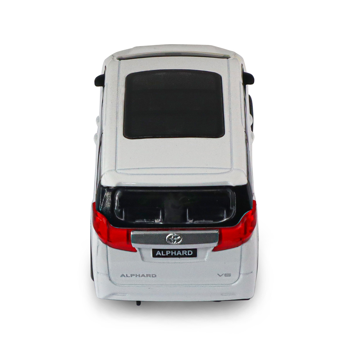 Автомодель Toyota Alphard Techno Drive 1:40 Біла металева — превʼю 25