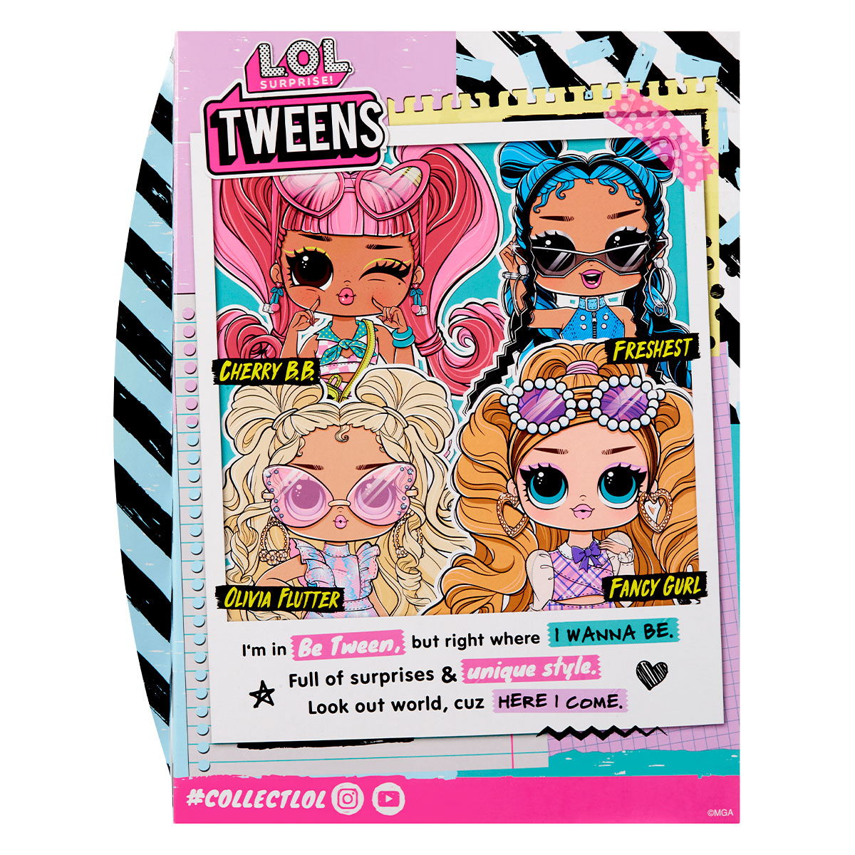 Лялька L.O.L. Surprise! Tweens Core Бешкетниця 15 см з 10 сюрпризами — превʼю 12