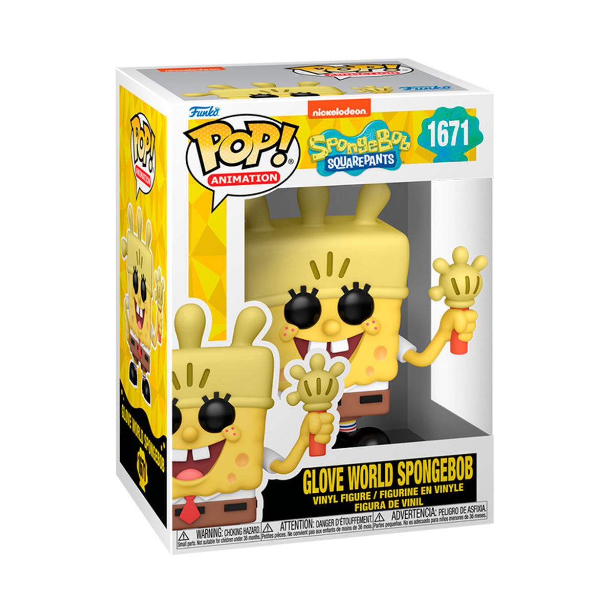 Ігрова фігурка Колекційна Funko POP Губка Боб - SpongeBob з ліхтариком Мульти — превʼю 6
