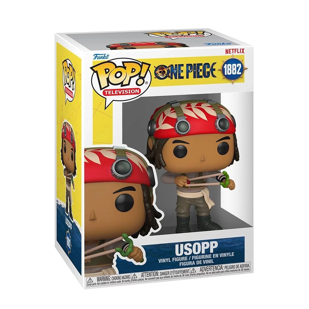 Колекційна фігурка Funko POP One Piece Ван Піс - Усопп Usopp аніме герої — превʼю 4