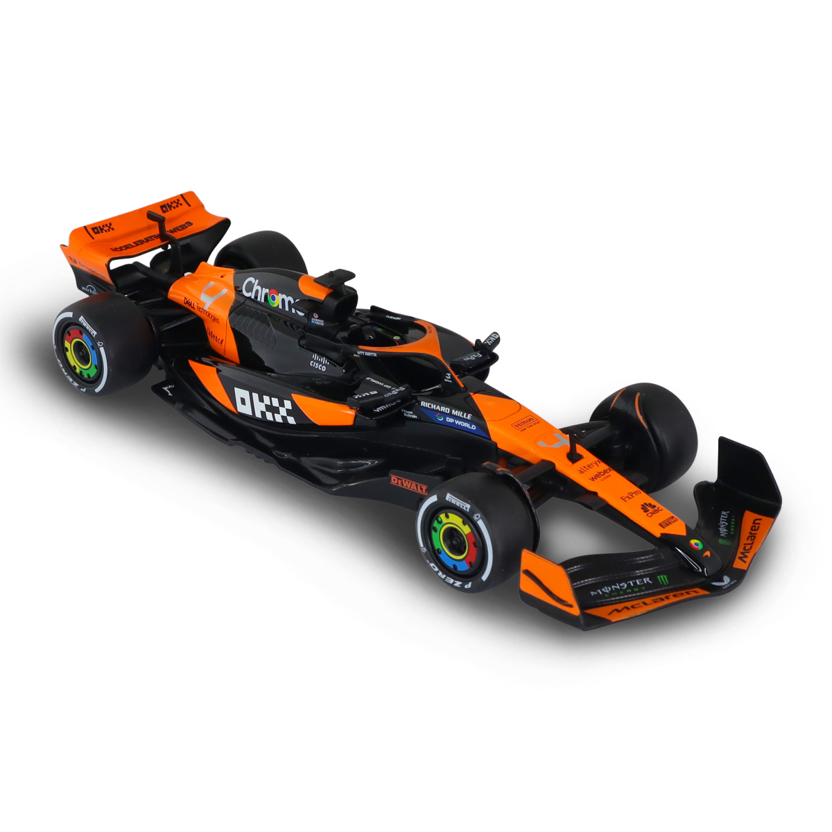 Автомодель McLaren F1 2024 Techno Drive 1:24 Помаранчева — превʼю 28