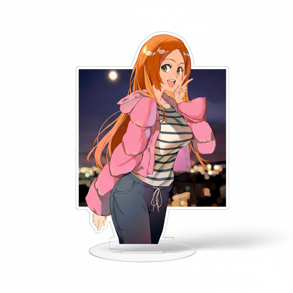 Акрилова фігурка Іноуе Оріхіме Inoue Orihime Бліч Bleach 150 x 50 мм — превʼю 3