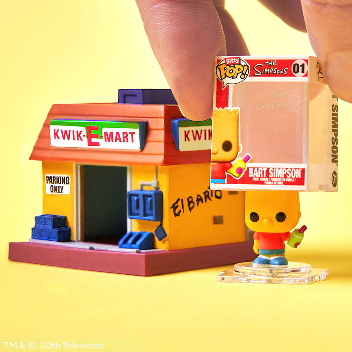 Фігурка Funko Bitty Pop Town — Барт Сімпсон і Квікі-Март (Bart Simpson and Kwik-E-Mart) — 1.9 см — превʼю 13