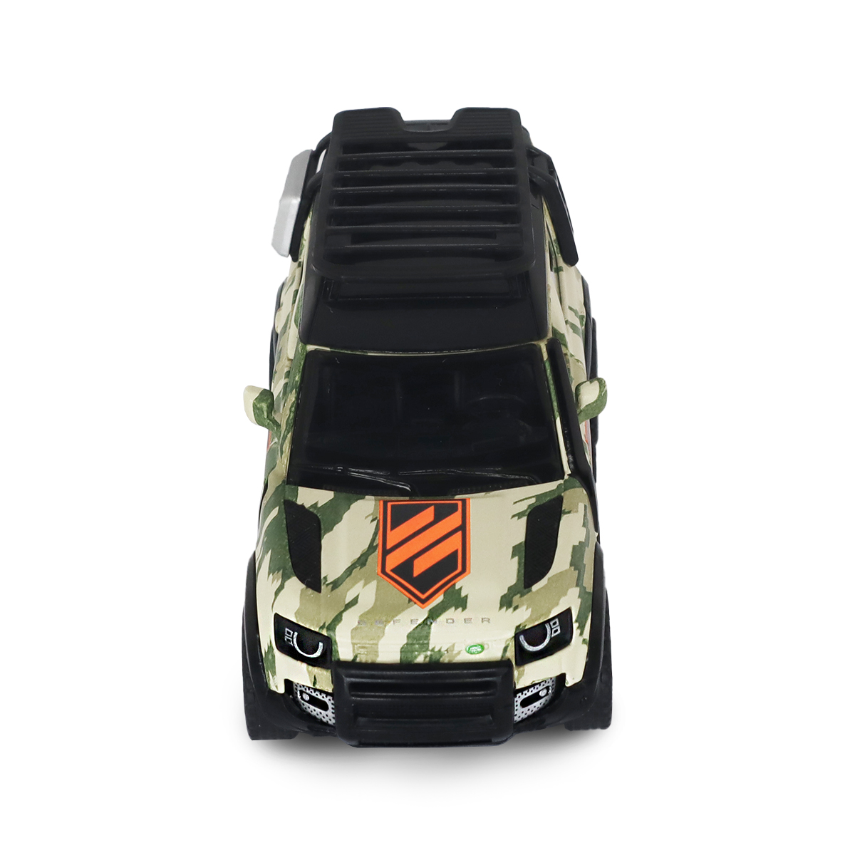 Автомодель TechnoDrive Land Rover Defender 110 3 ОШБр серії Шеврони Героїв 1:43 — превʼю 29