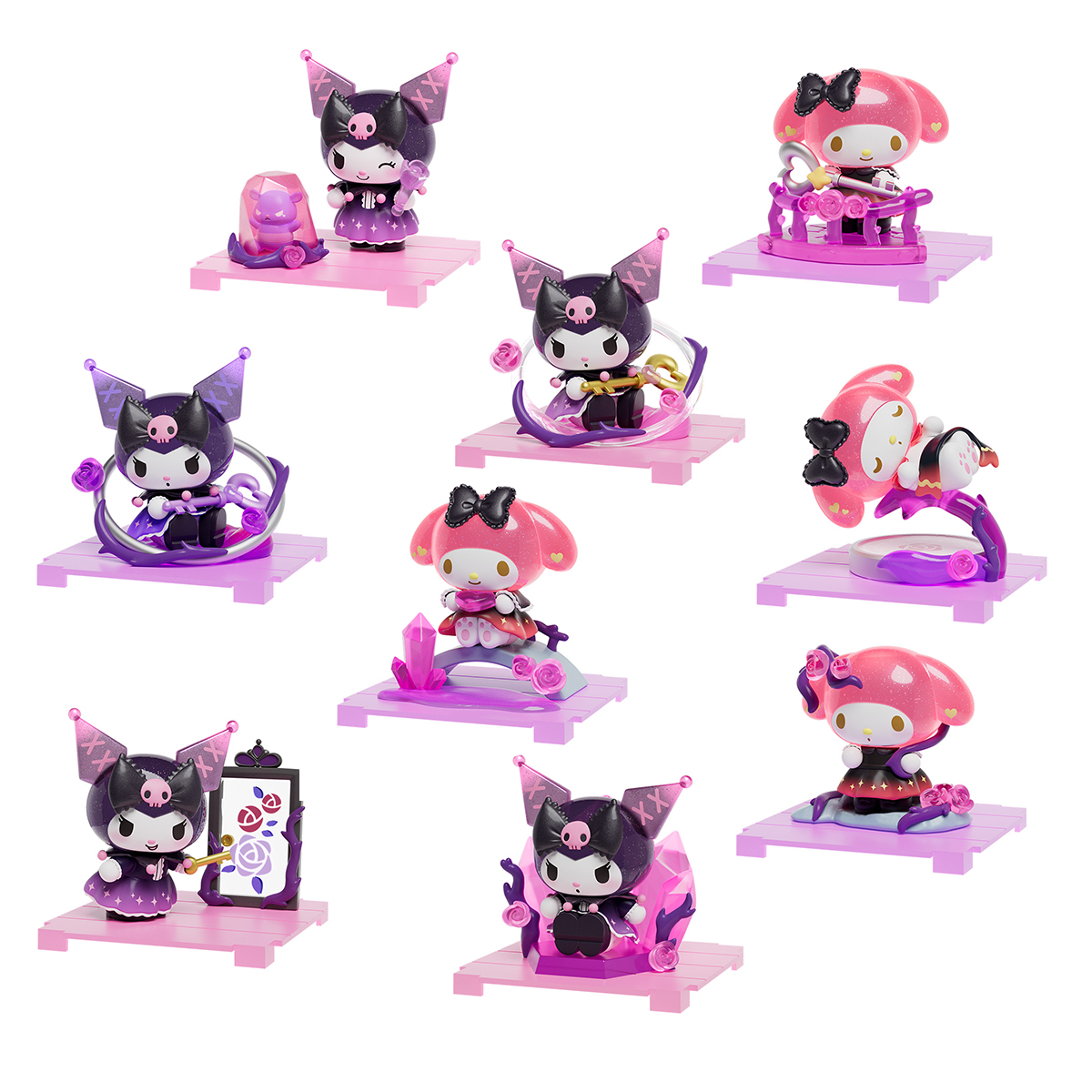 Фігурка-сюрприз Pop Top – Куромі (Kuromi) та Май Мелоді (My Melody) – 5 см — превʼю 13