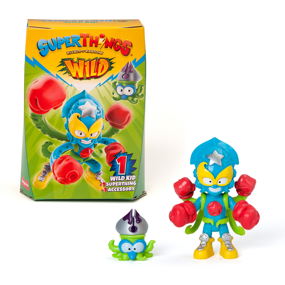 Ігровий набір Wild Kids Казум-кід з фігуркою та аксесуаром для дітей Різнокольоровий — превʼю 12
