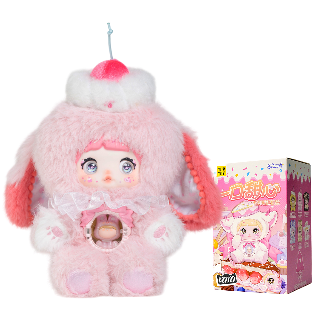 М'яка іграшка Солодусики Hi TOY Nommi від Pop Top плюшева антистрес Кольорова — превʼю 12