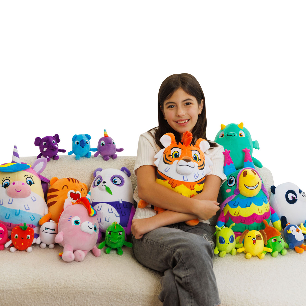 М'яка іграшка Piñata Smashlings — Ґранде Поко (Grande Poco) — на кліпсі — превʼю 5