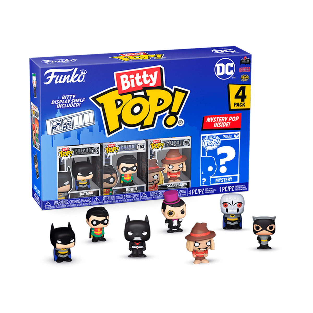 Фігурки Funko Bitty Pop — DC Comics — 2,5 см в асортименті — превʼю 8