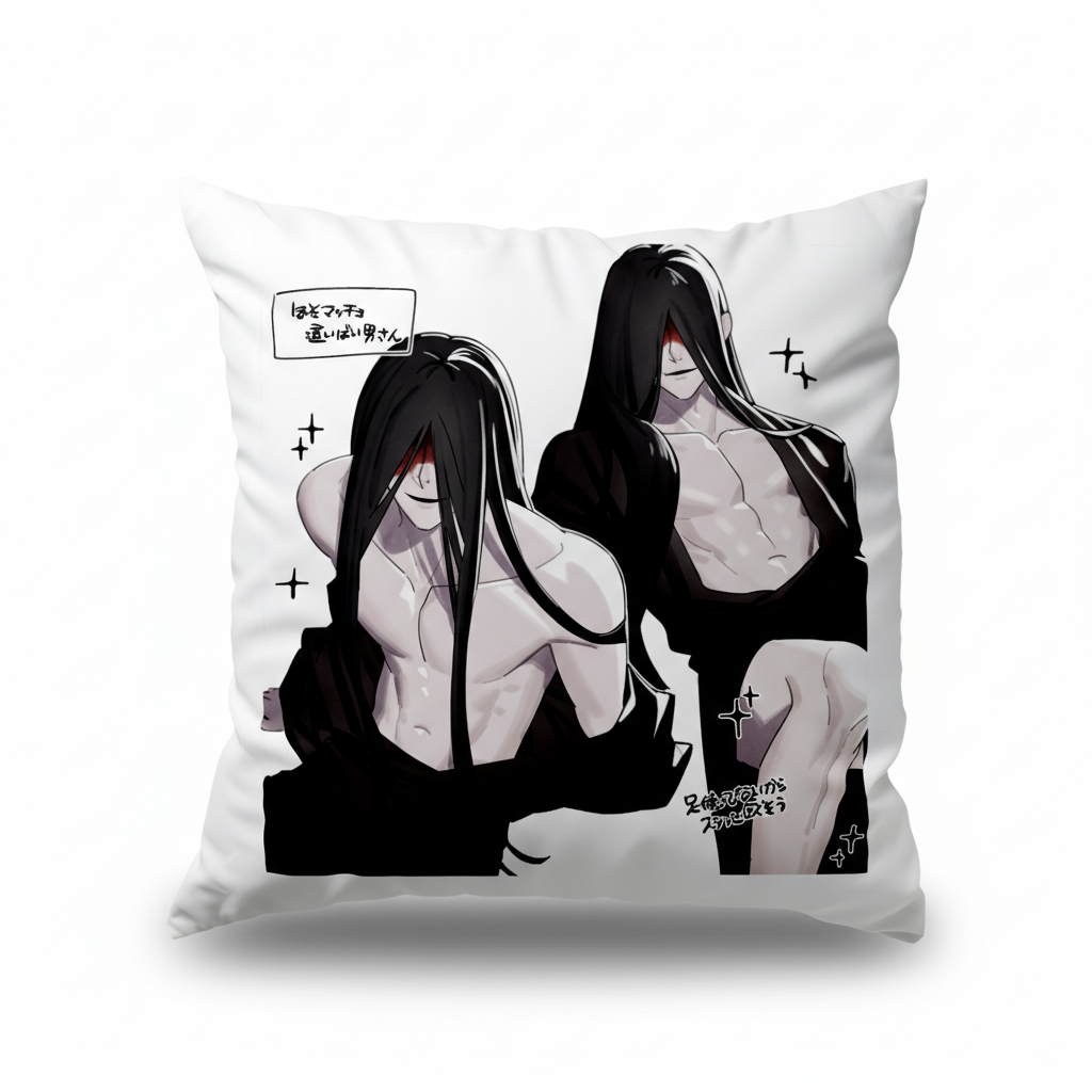 Подушка Mr Crawling Mr Crawling Mojibake Mojibake 35х35 см — превʼю 2