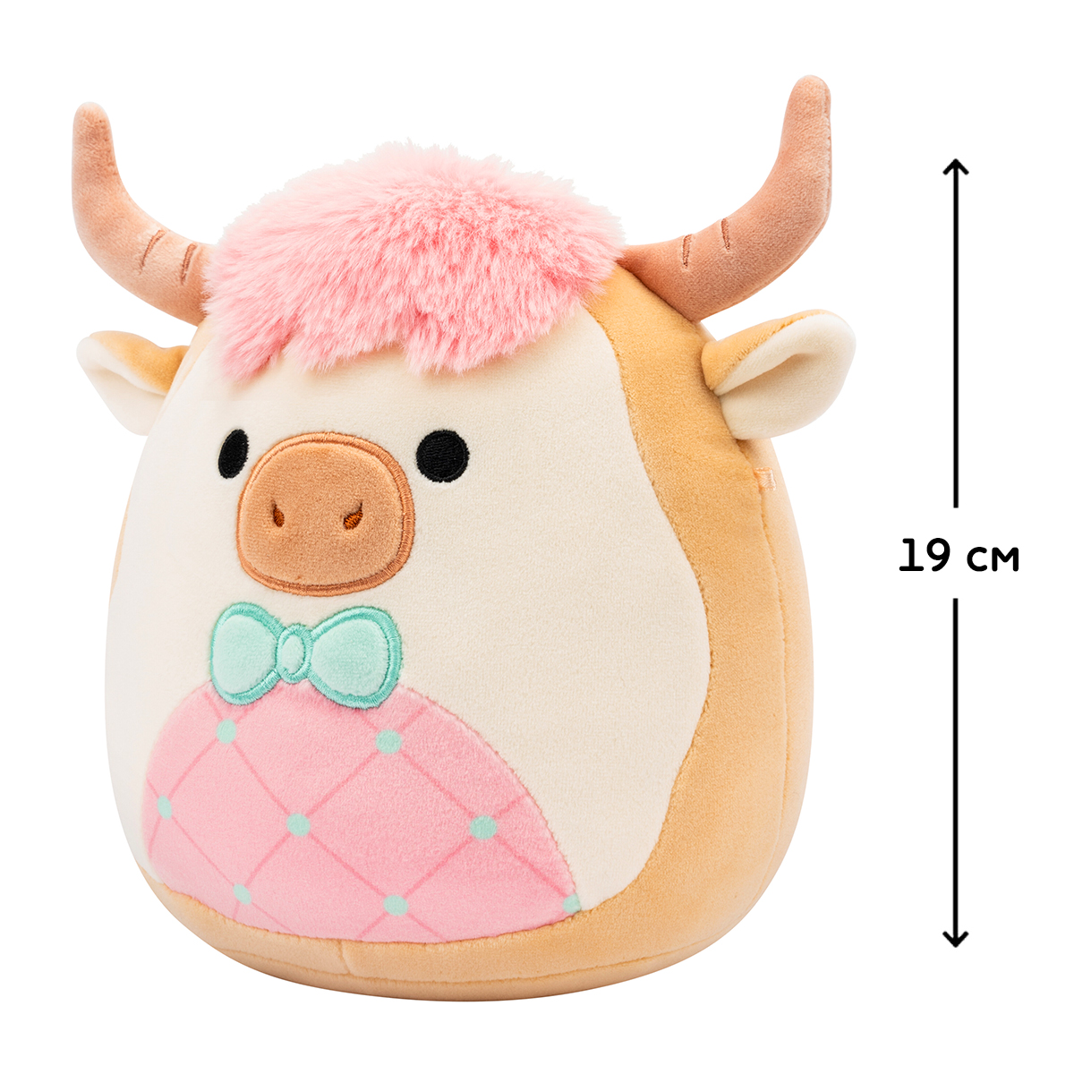 М'яка іграшка Squishmallows – Корівка Самсон (Samson) – 19 см — превʼю 9