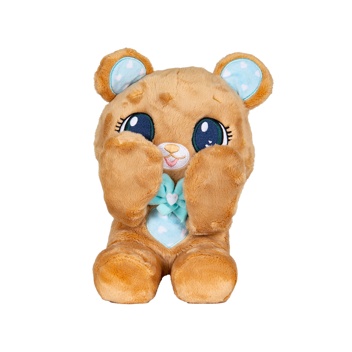 М'яка іграшка Peekapets — Ведмедик (Bear) — Коричневий — превʼю 9