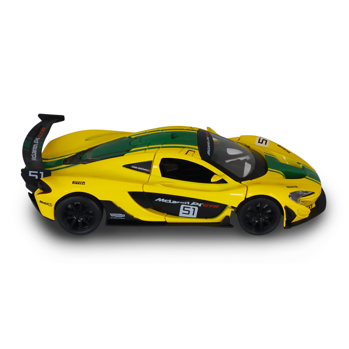 Автомодель McLaren P1 Techno Drive 1:24 Жовта — превʼю 27