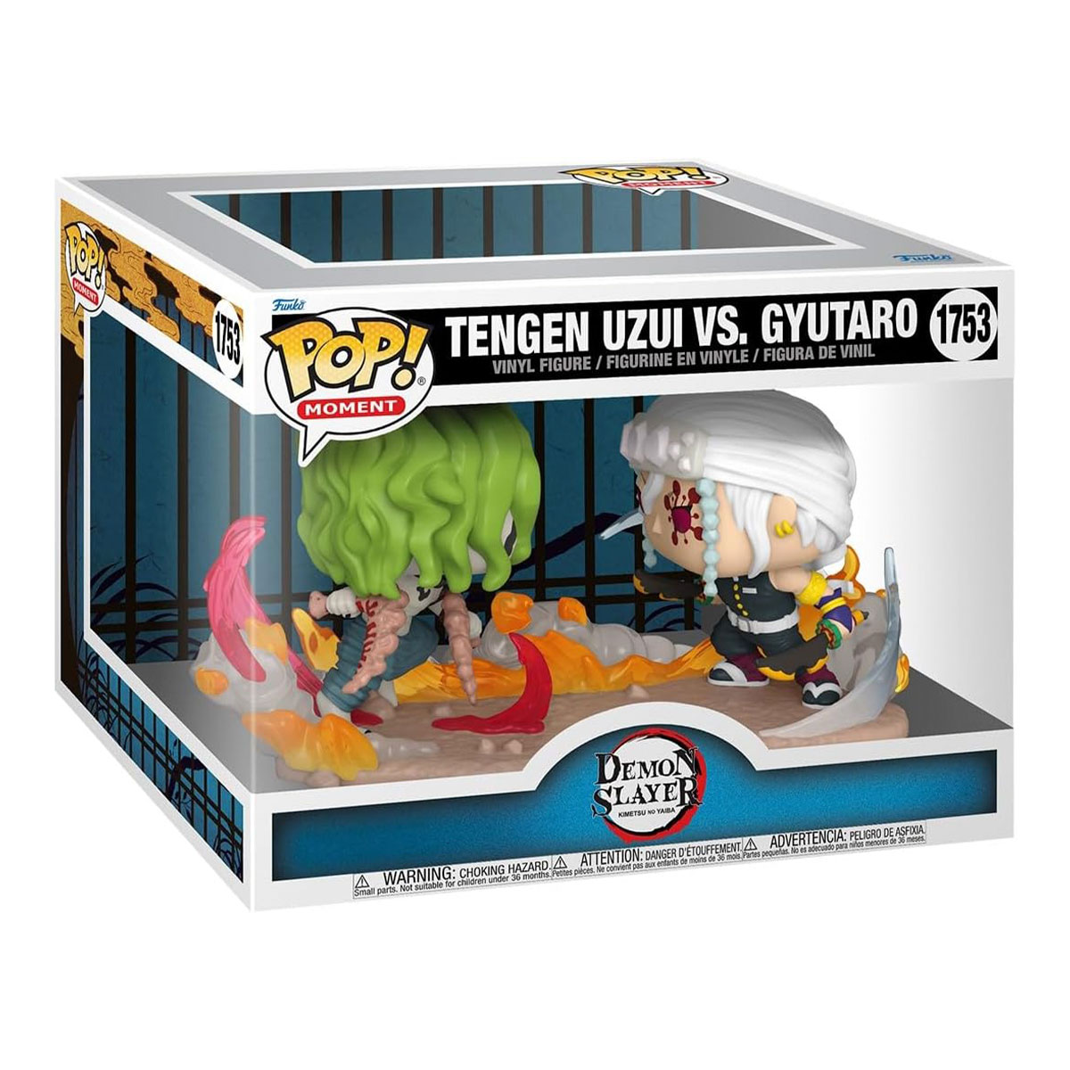 Фігурка Тенген Узуй (Tengen Uzui) та Гютаро (Gyutaro) — Funko Pop — Demon Slayer — превʼю 4