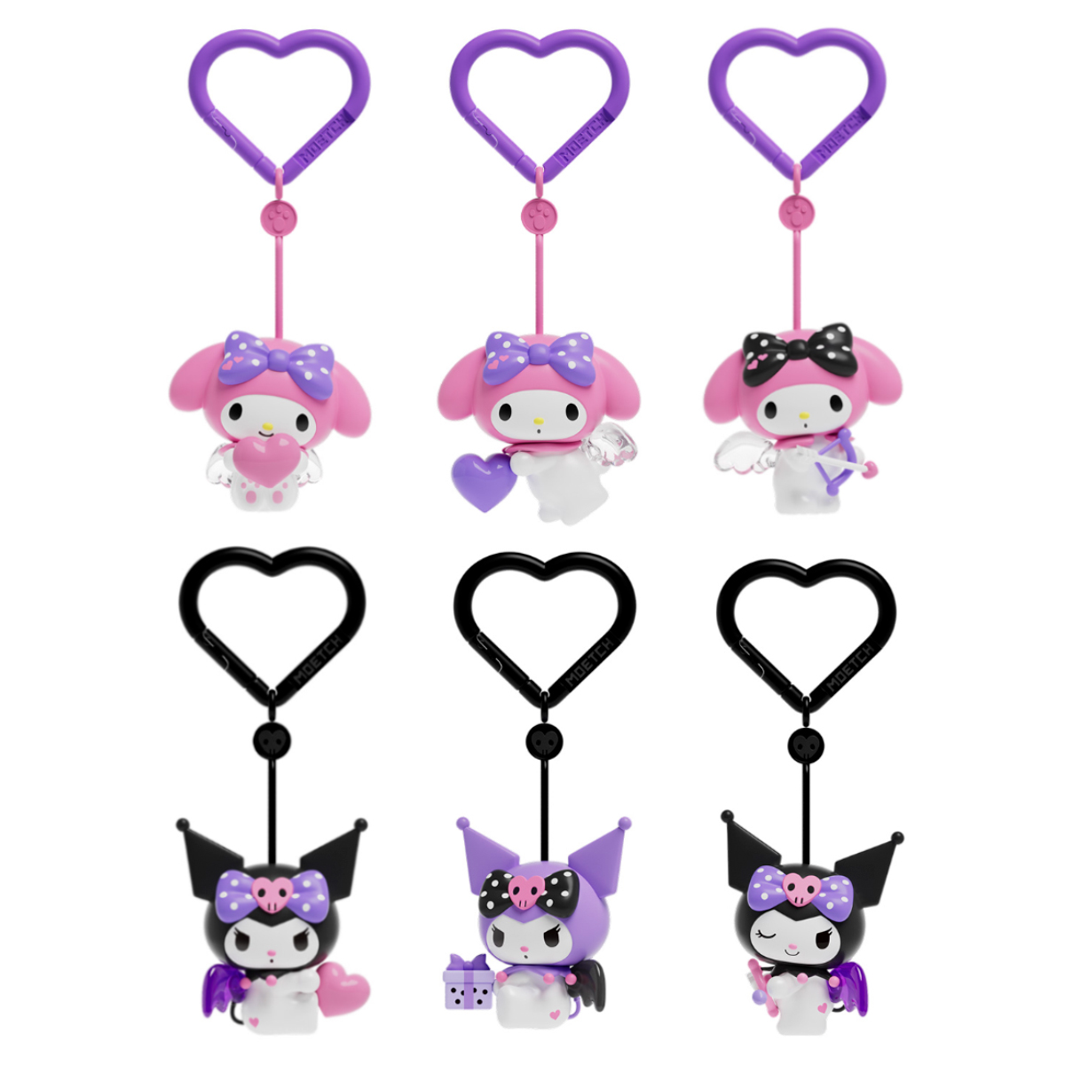 Механічна іграшка Sanrio Pop Top – Kuromi & My Melody – 8 см — превʼю 11