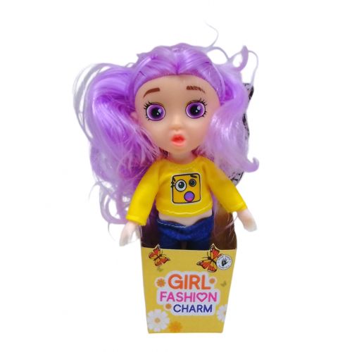 Лялька Girl Fashion Charm 16 см з шарнірами Різнобарвна