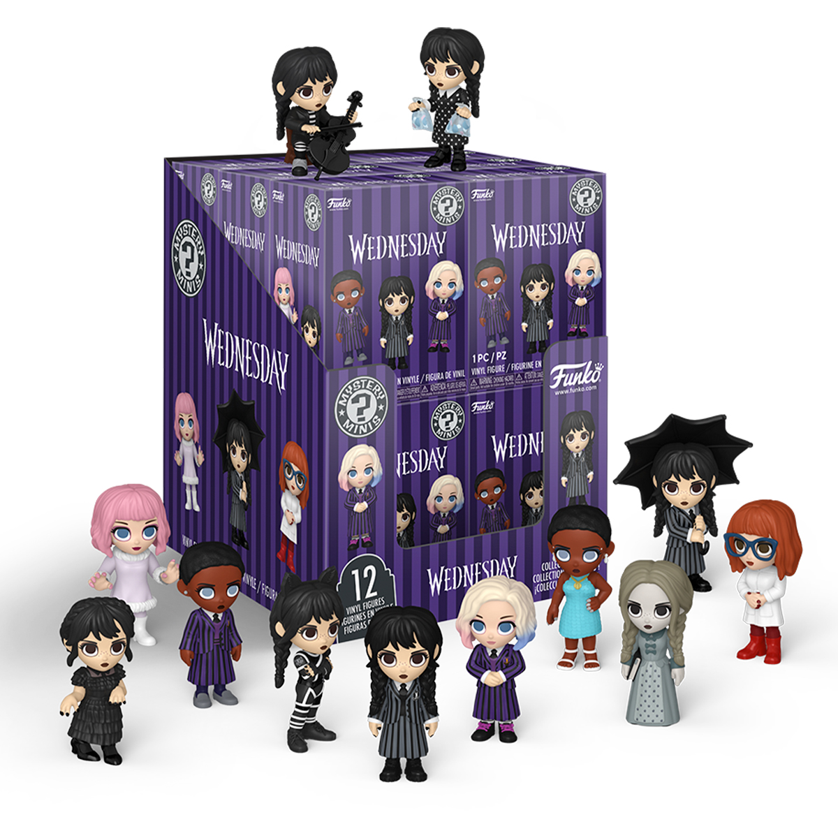 Колекційна ігрова фігурка Wednesday-Венздей Funko Mystery Minis для фанатів — превʼю 6