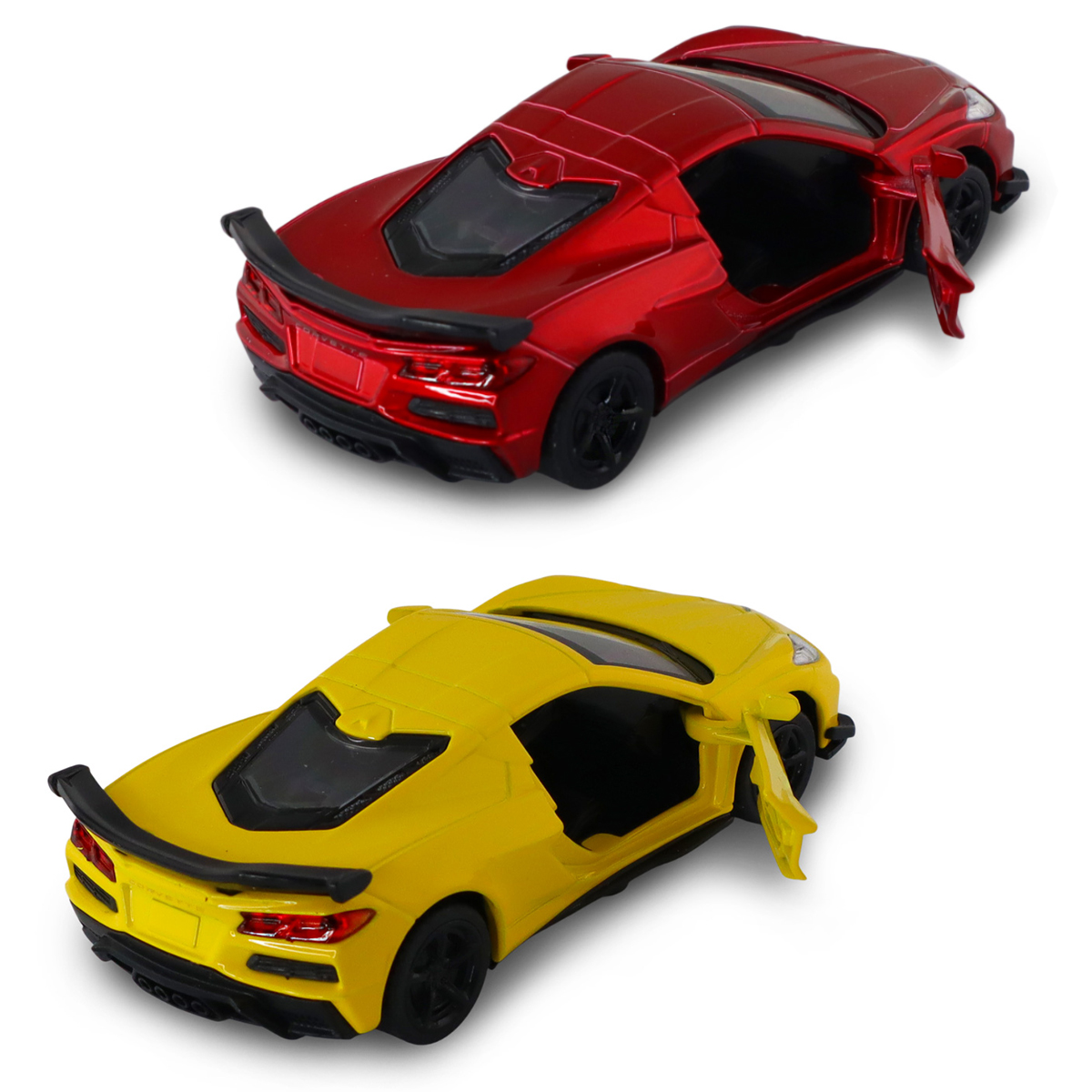 Автомодель Chevrolet Corvette C8 Z06 2024 Techno Drive 1:40 металева — превʼю 19