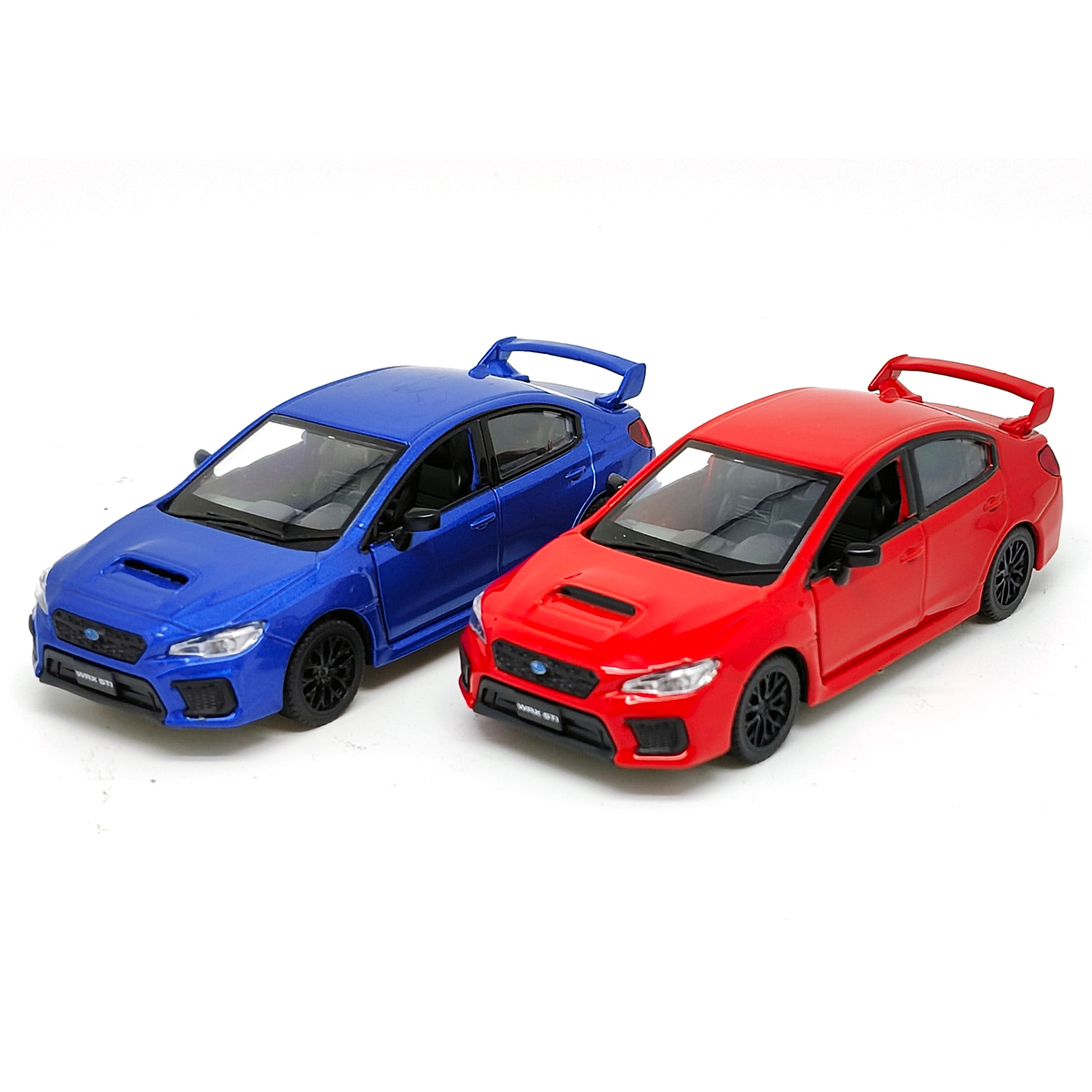Автомодель Subaru WRX STI металева 1:43 з інерційним механізмом