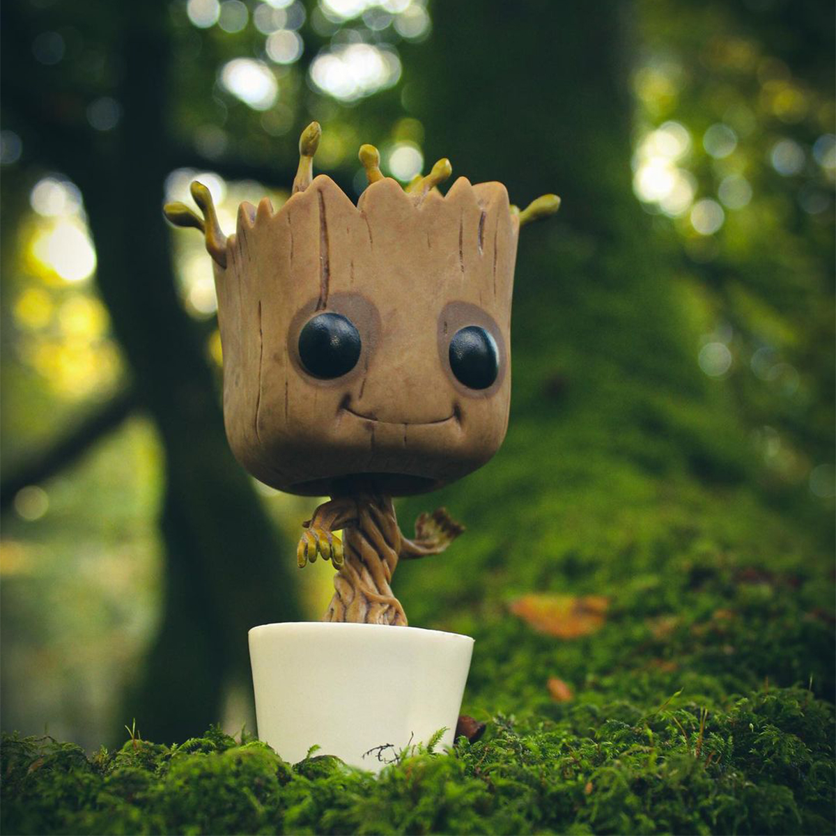 Фігурка Грут (Groot) — Funko Pop — Guardians of the Galaxy Marvel Коричневий — превʼю 13