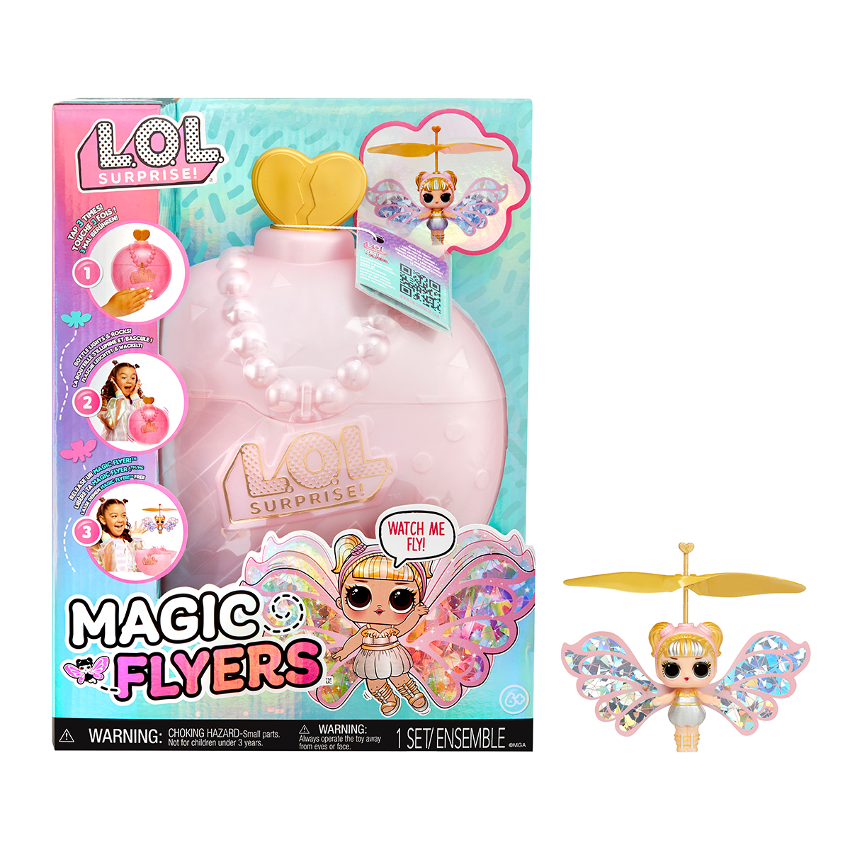 Ігровий набір інтерактивна лялька Magic Flyers Скай Старлінг L.O.L. Surprise — превʼю 11